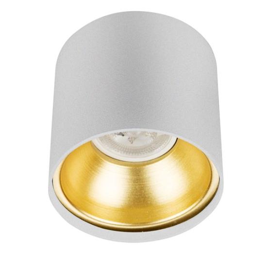 Spot Lamba LED 6W Silindir Beyaz-Gold Duvar Aydınlatma Armatür